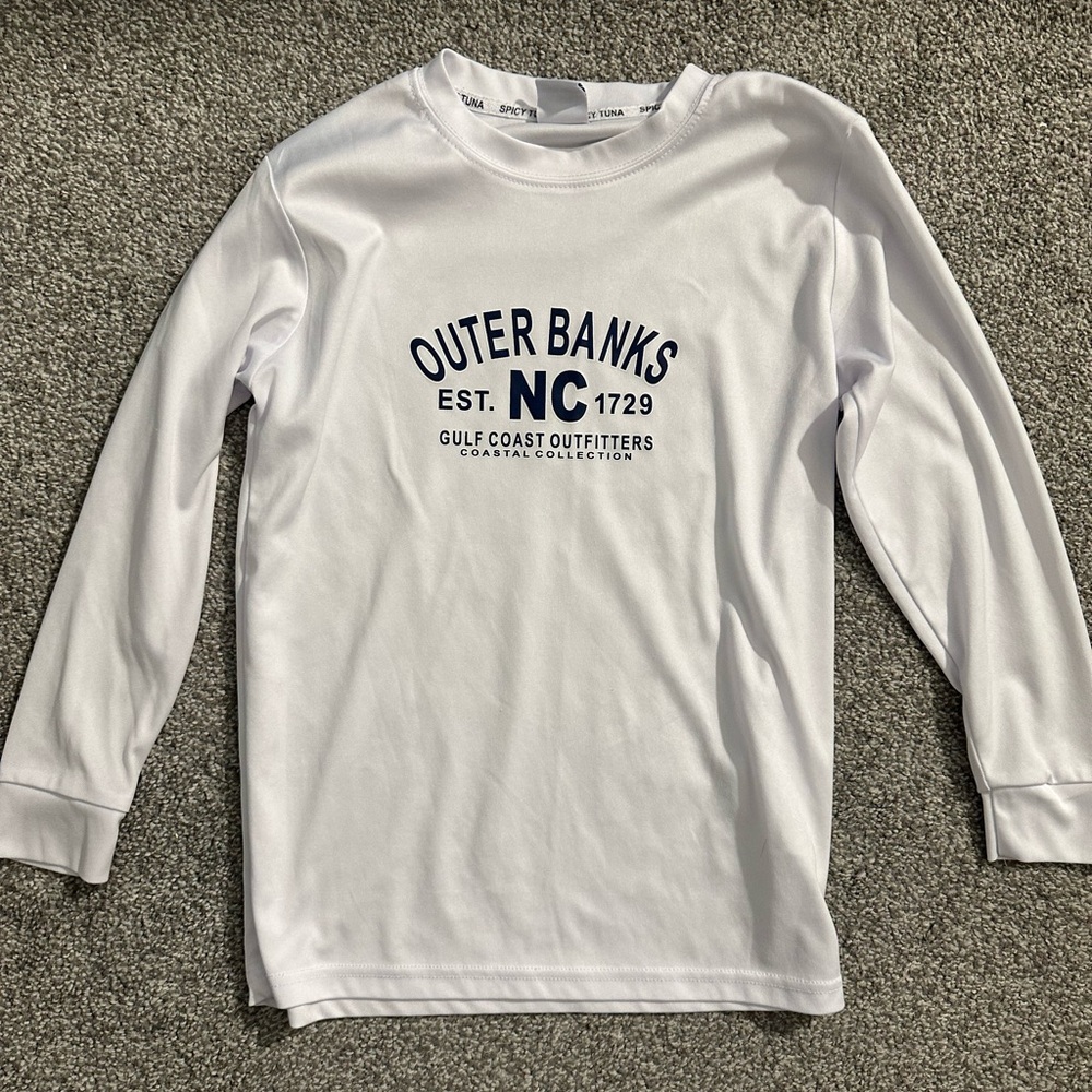 Spicy Tuna “Outer Banks NC” swim shirt